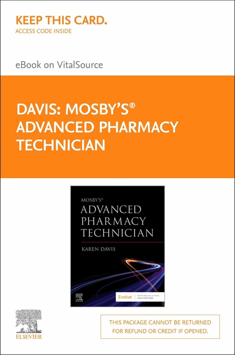 Mosby's Advanced Pharmacy Technician E-Book -  Karen Davis