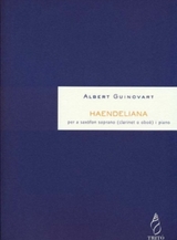 Haendeliana, per a saxofon soprano (clarinet o oboe) i piano -  Albert Guinovart