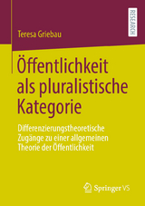 Öffentlichkeit als pluralistische Kategorie - Teresa Griebau