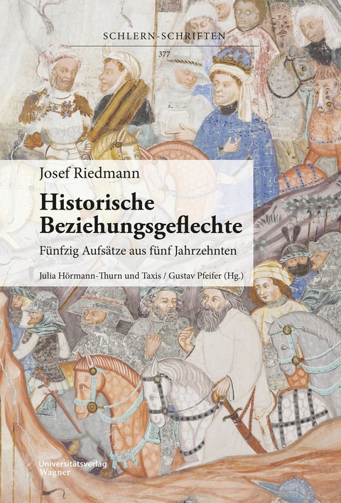 Josef Riedmann, Historische Beziehungsgeflechte - Julia Hörmann-Thurn + Taxis, Gustav Pfeifer