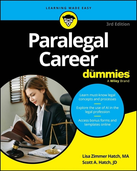 Paralegal Career For Dummies -  Lisa Zimmer Hatch,  Scott A. Hatch