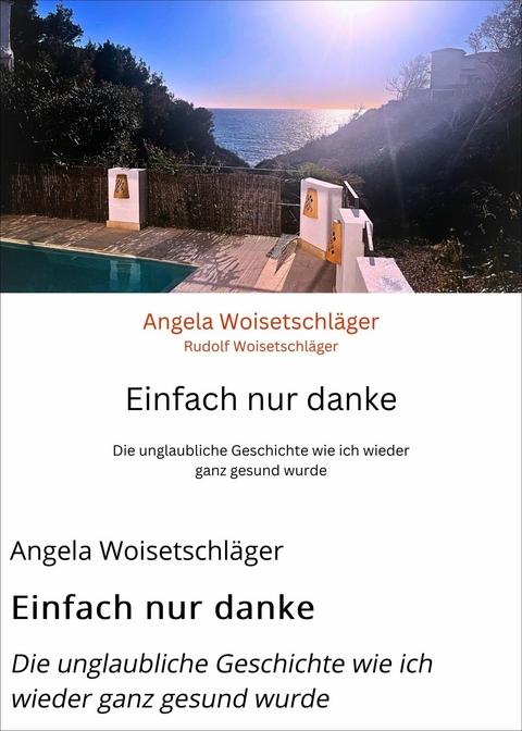 Einfach nur danke -  Angela Woisetschläger