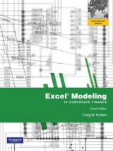 Excel Modeling in Corporate Finance - Holden, Craig W.