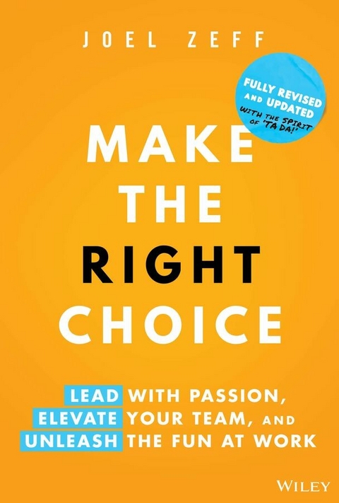 Make the Right Choice -  Joel Zeff