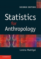 Statistics for Anthropology - Madrigal, Lorena