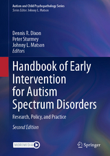 Handbook of Early Intervention for Autism Spectrum Disorders - 