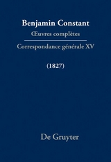 Correspondance générale 1827 - 