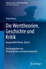 Die Werttheorien. Geschichte und Kritik -  Oskar Kraus