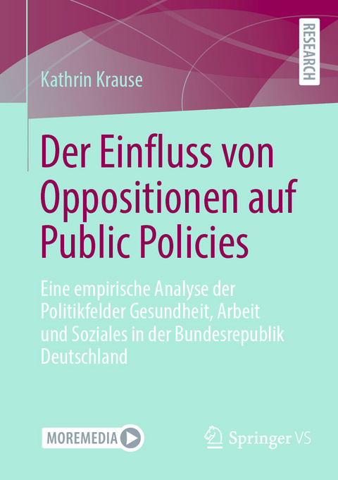 Der Einfluss von Oppositionen auf Public Policies -  Dr.Kathrin Krause