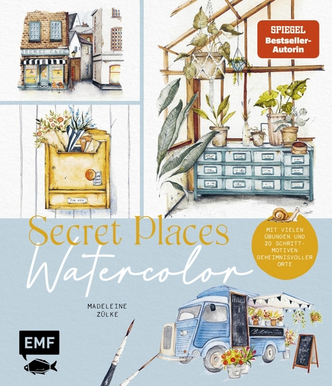 Secret Places  – Watercolor - Madeleine Zülke