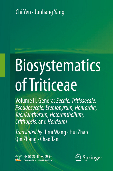 Biosystematics of Triticeae - Chi Yen, Junliang Yang