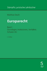 Europarecht -  Matthias Oesch