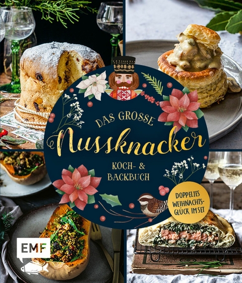 Das große Nussknacker Koch- und Backbuch - Doppeltes Weihnachtsglück im Set - 