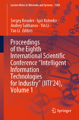 Proceedings of the Eighth International Scientific Conference 'Intelligent Information Technologies for Industry' (IITI'24), Volume 1 - 