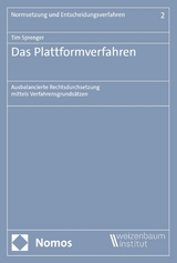 Das Plattformverfahren -  Tim Sprenger