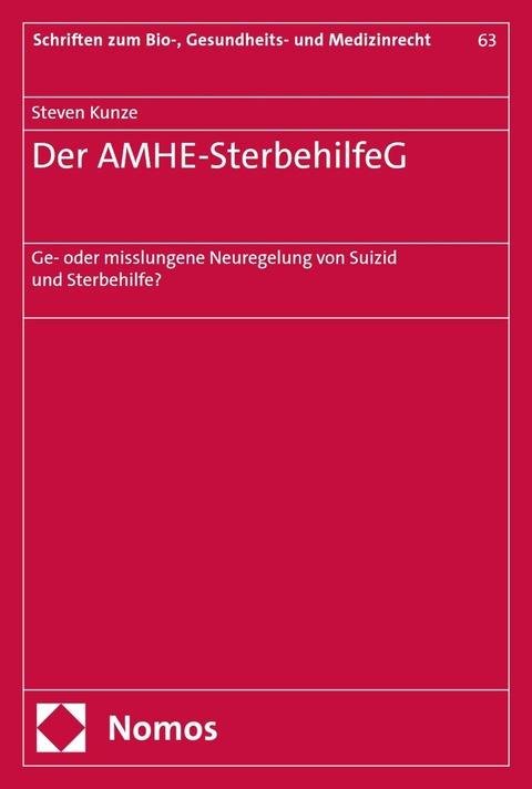 Der AMHE-SterbehilfeG -  Steven Kunze