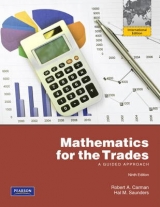 Mathematics for the Trades - Carman, Robert A.; Saunders, Hal M.