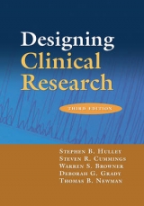 Designing Clinical Research - Hulley, Stephen B.; Cummings, Steven R.; Browner, Warren S.; Grady, Deborah G.; Newman, Thomas B.