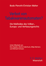 Verbot von Tabakwarenautomaten? - Bodo Pieroth, Christian Walter