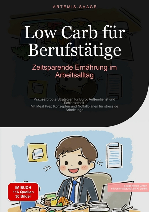 Low Carb für Berufstätige: Zeitsparende Ernährung im Arbeitsalltag -  Artemis Saage - Deutschland