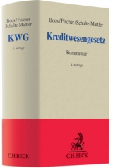 Kreditwesengesetz - Boos, Karl-Heinz; Fischer, Reinfrid; Schulte-Mattler, Hermann