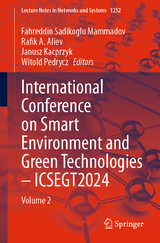 International Conference on Smart Environment and Green Technologies – ICSEGT2024 - 