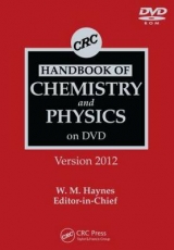 CRC Handbook of Chemistry and Physics on DVD, Version 2012 - Haynes, William M.