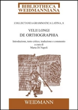 Velii Longi De orthographia - Velius Velius Longus