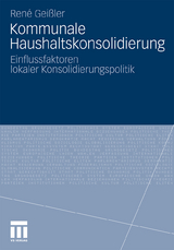 Kommunale Haushaltskonsolidierung - René Geißler