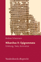 Nikarchos II: Epigrammata - Andreas Schatzmann