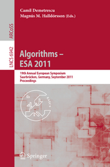 Algorithms -- ESA 2011 - 