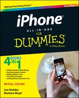 iPhone All-in-One For Dummies - Joe Hutsko, Barbara Boyd