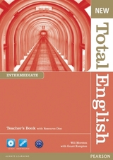 New Total English Intermediate Teacher's Book and Teacher's Resource CD Pack - Moreton, Will