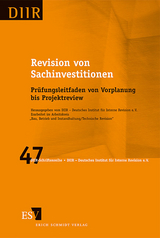 Revision von Sachinvestitionen - Betrieb und Instandhaltung / Technische Revision" DIIR – Arbeitskreis "Bau