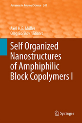 Self Organized Nanostructures of Amphiphilic Block Copolymers I - 