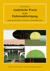 Analytische Praxis in der Elektronikfertigung - Rolf Biedorf