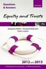 Questions and Answers Equity and Trusts 2012 and 2013 - Wilkie, Margaret; Malcolm, Rosalind; Luxton, Peter