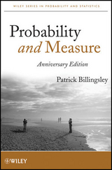 Probability and Measure - Billingsley, Patrick