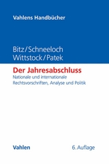 Der Jahresabschluss - Michael Bitz, Dieter Schneeloch, Guido Patek, Wilfried Wittstock