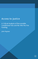 Access to Justice - J. Peysner