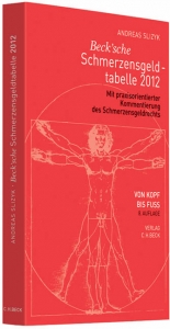 Beck'sche Schmerzensgeld-Tabelle 2012 - Andreas Slizyk