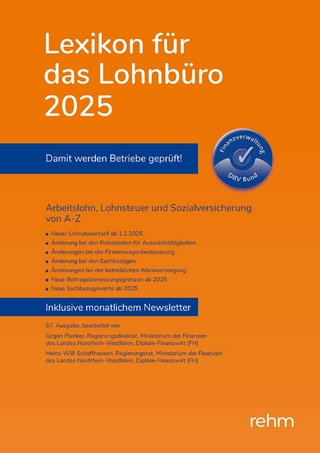 Lexikon für das Lohnbüro 2025 (E-Book EPUB) - Wolfgang Schönfeld; Jürgen Plenker …