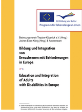 Bildung und Integration von Erwachsenen mit Behinderungen in Europa - Exler-König, Jochen