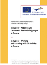 Inklusion Arbeiten und Lernen mit Beeinträchtigungen in Europa - 