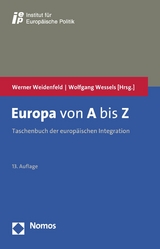 Europa von A bis Z -  Werner Weidenfeld,  Wolfgang Wessels