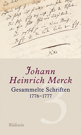Gesammelte Schriften - Johann Heinrich Merck
