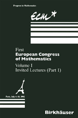 First European Congress of Mathematics - 