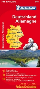 Michelin Karte Deutschland. Allemagne - 