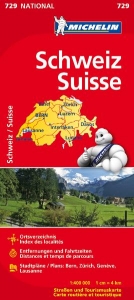 Michelin Karte Schweiz. Suisse - 