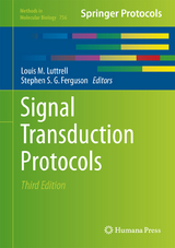 Signal Transduction Protocols - Luttrell, Louis M.; Ferguson, Stephen S. G.